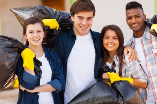 Professional flat clearance team in Wimbledon