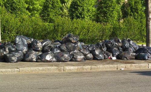 Residential and commercial waste bins in Wimbledon